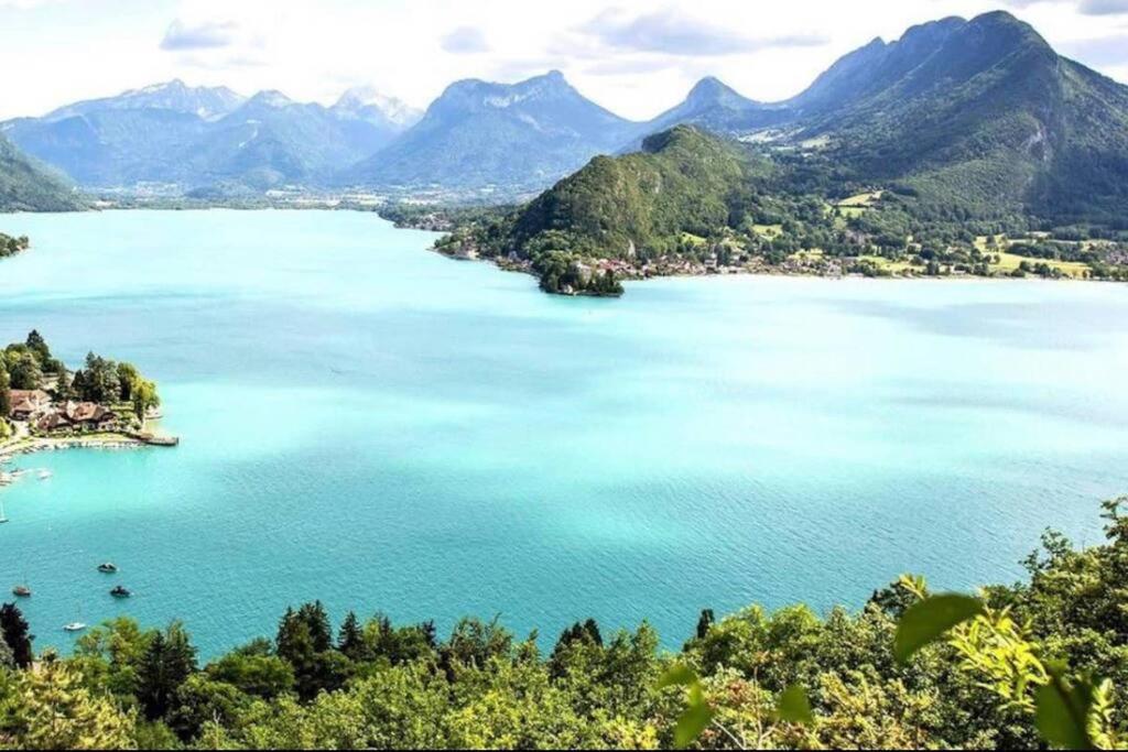 Appartement T2 Vue Panoramique Sur Annecy Seynod Extérieur photo